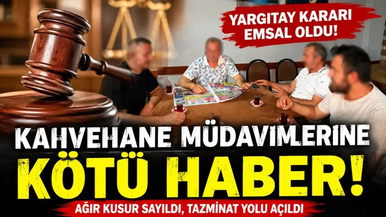 Bolu'da Kahvehane Müdavimlerine Yargıtay'dan Kötü Haber!
