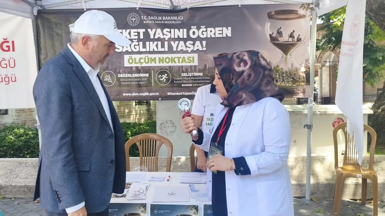 Bursa'da 12 Bin 800 Kişinin Hareket Yaşı Ölçüldü