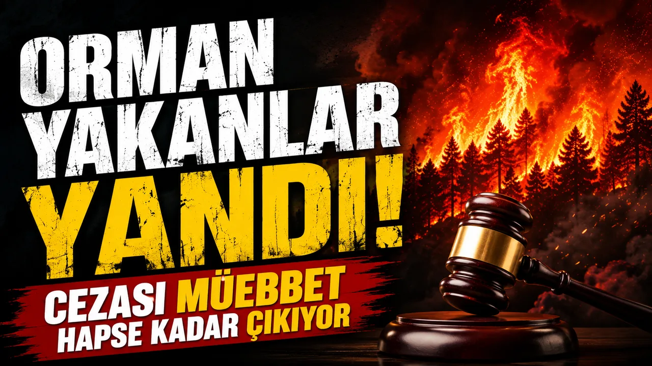 Antalya'da Orman Yangınlarına Ağır Ceza Uygulaması Başladı!