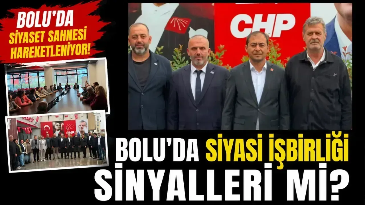Bolu'da Siyasi Dayanışma: Anahtar Parti'den CHP'ye Destek Ziyareti